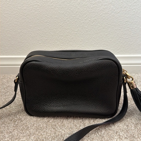 Gucci Black Leather Soho Disco Shoulder Bag - Picture 7 of 10